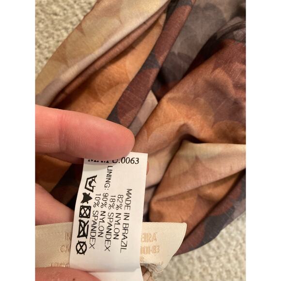 Adriana Degreas ~ Brazil Scales Print One Piece Swimsuit Sz 3 ~ NWT $380 - Picture 10 of 10